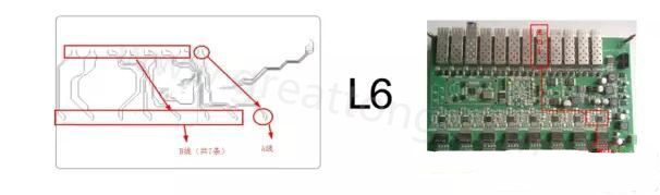 根據(jù)客戶端提供的信息，確認為L6層光口8與芯片8之間的兩條差分阻抗線調(diào)試不通-深圳宏力捷