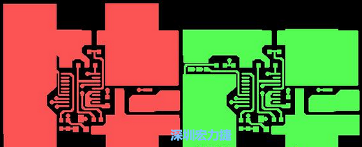 此操作可使文件中大部分的焊盤輸出后仍為焊盤，不會成為線性焊盤，并且不會產(chǎn)生像下圖一樣的短路情況