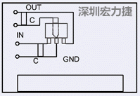 圖3：降壓電路的PCB設(shè)計示例。
