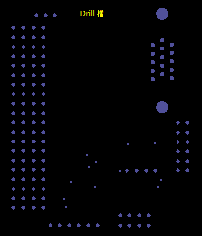 產(chǎn)生Drill File及 Map File 的Gerber 檔案，此會產(chǎn)生描述此PCB所用到的鉆孔的孔徑尺寸及鉆孔的座標資訊。