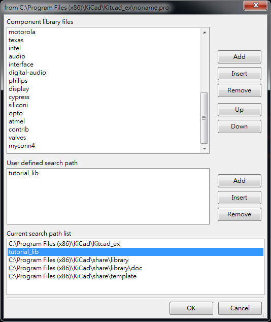 上下兩個(gè)視窗都Add 你的library ，在library browser 就可以找到你的library
