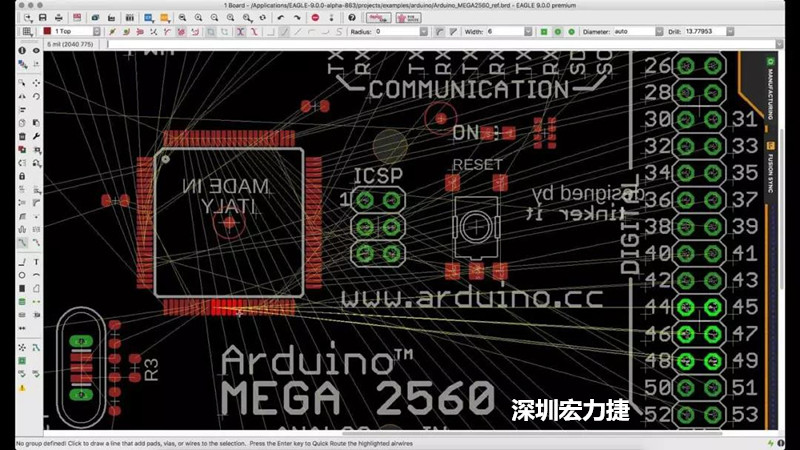 CadSoft EAGLE是一款專業(yè)的印刷電路板(PCB)設(shè)計軟件，低成本、便于使用、功能強(qiáng)大。